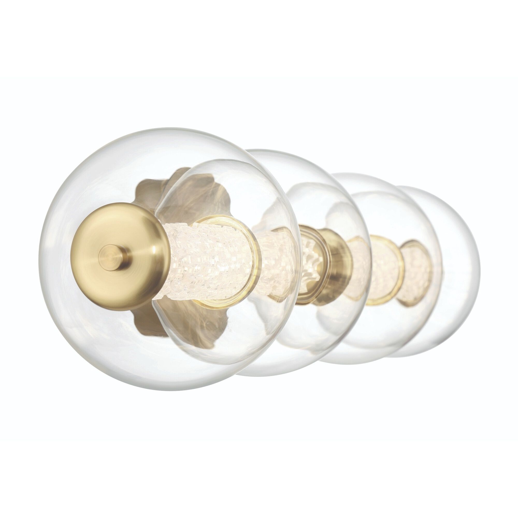 Atomo LED 29.75 inch Gold Vanity Light Wall Light