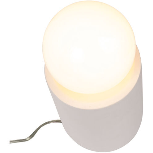 Portable 11.5 inch 60 watt Bisque Table Lamp Portable Light