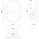 Odin 1 Light 9.38 inch Urban Bronze ADA Wall Sconce Wall Light in Urban Bronze and Alabaster