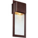 Westgate 1 Light 16 inch Alder Bronze Outdoor Wall Mount, Great Outdoors