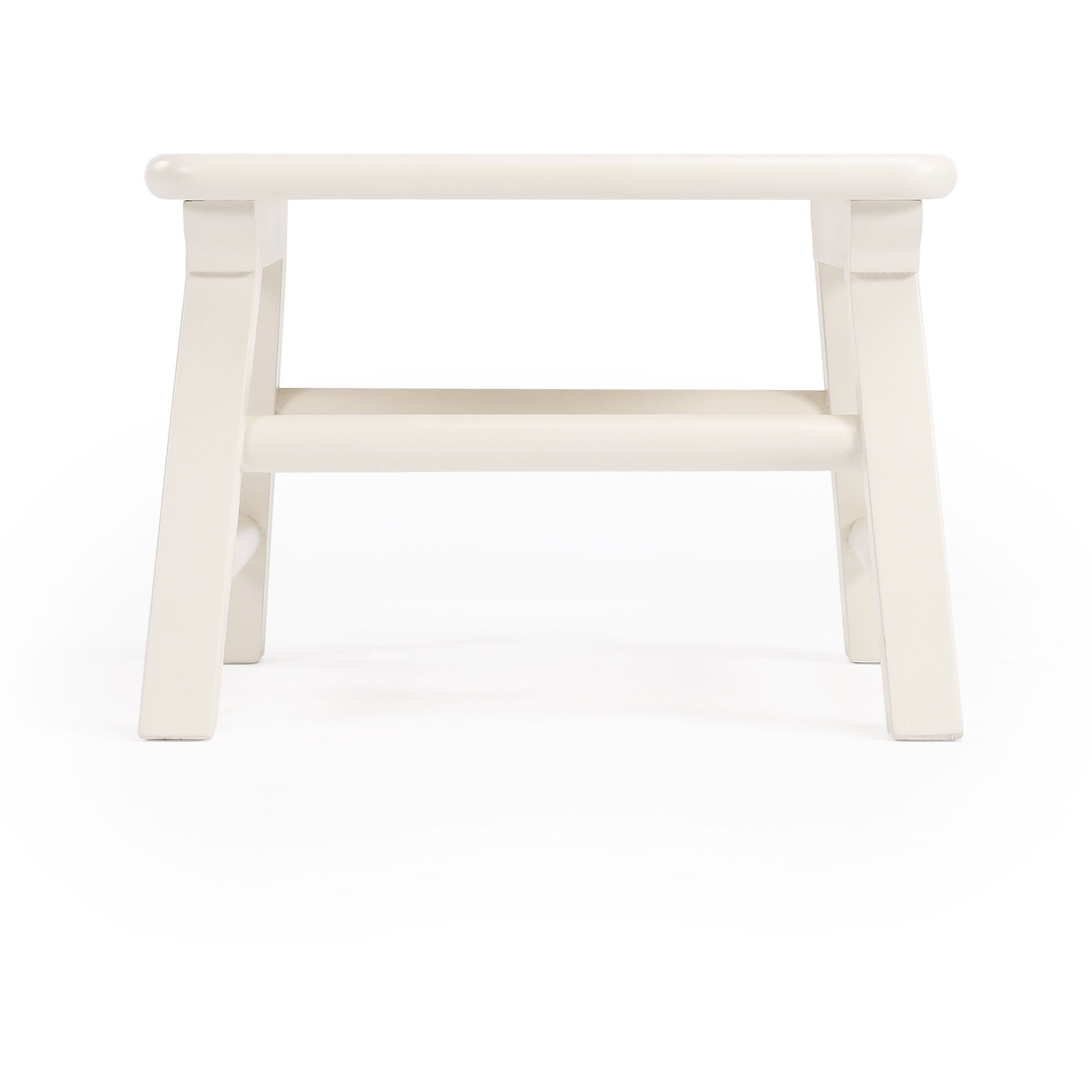 Melrose White Ottoman or Stool