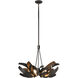 Corona 6 Light 26.9 inch Oil Rubbed Bronze Dining Pendant Ceiling Light