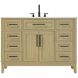 Virginia 48 X 35 inch Honey Brown Bathroom Vanity Cabinet