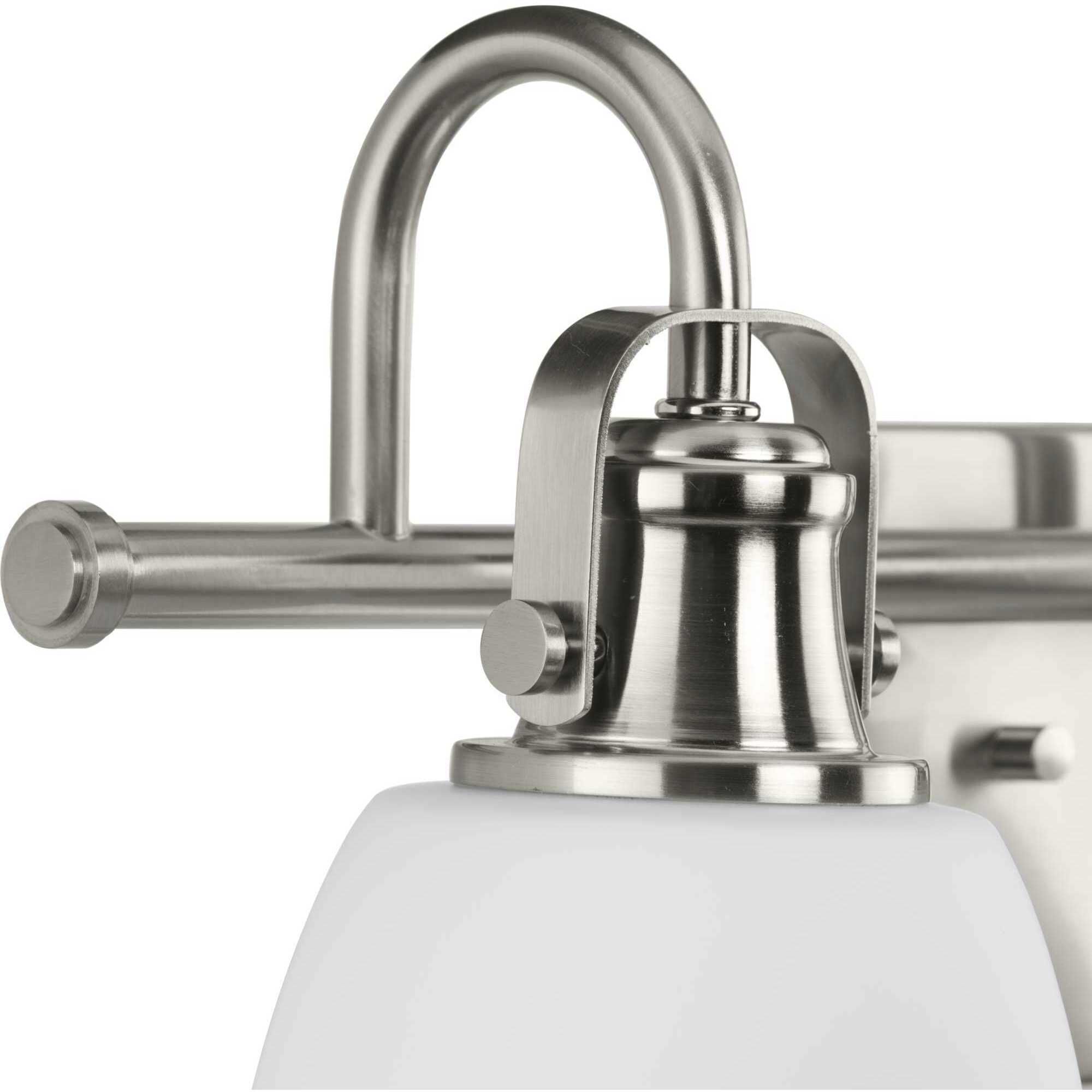 Preston 3 Light 22.12 inch Brushed Nickel Vanity Light Wall Light