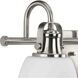 Preston 3 Light 22.12 inch Brushed Nickel Vanity Light Wall Light