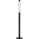 Task Portables 47.25 inch 8.00 watt Anodized Brushed Coal Floor Lamp Portable Light