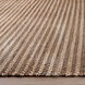 Ganges 114 X 79 inch Brown Rug in 6 x 9