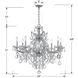 Maria Theresa 9 Light 28 inch Polished Chrome Chandelier Ceiling Light in Clear Swarovski Strass
