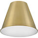 Blake LED 14 inch Lacquered Brass Pendant Ceiling Light