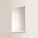 Luminance 32.75 X 24 inch Polished Chrome LED Mirror