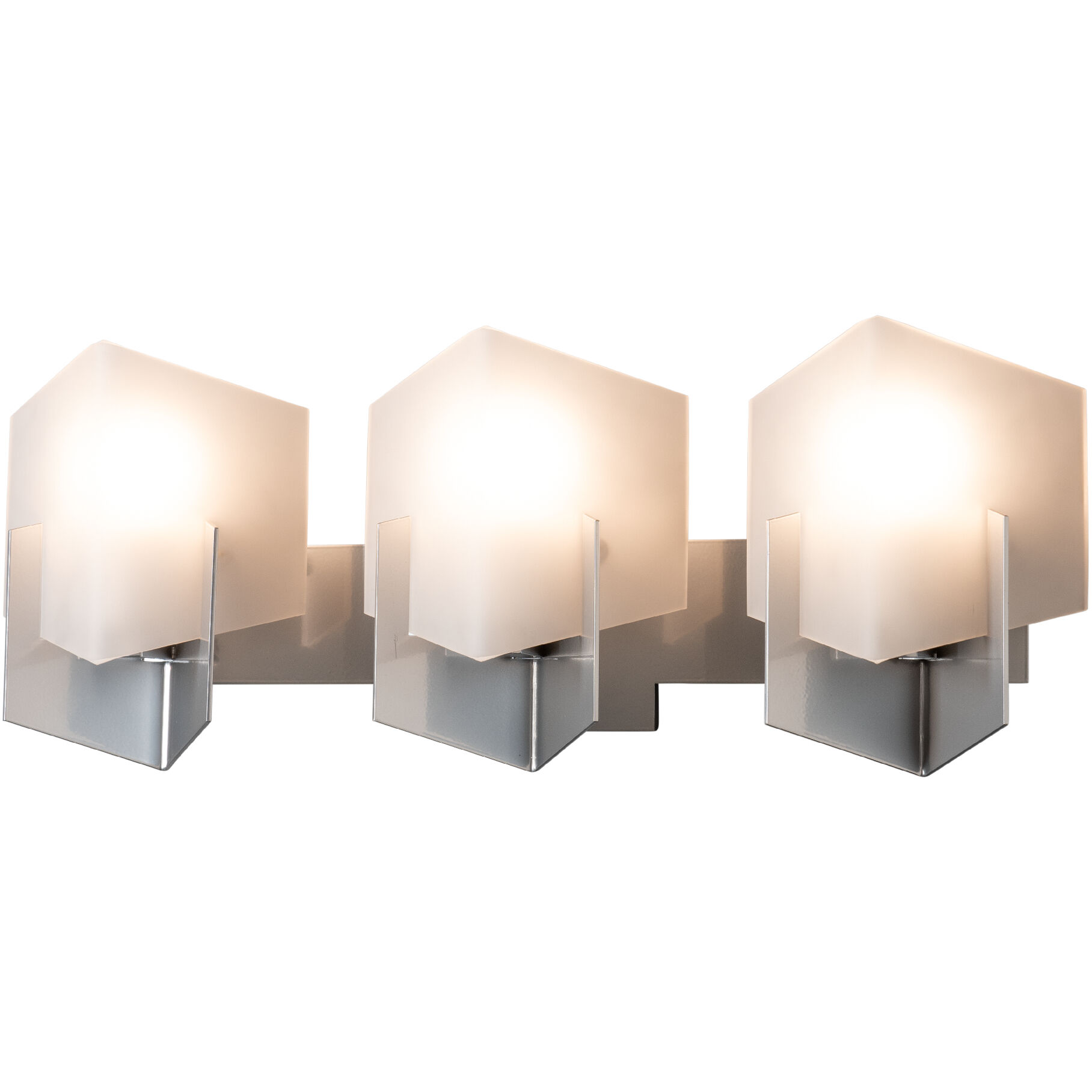 Prisma 3 Light 24.1 inch Sterling Bath Sconce Wall Light