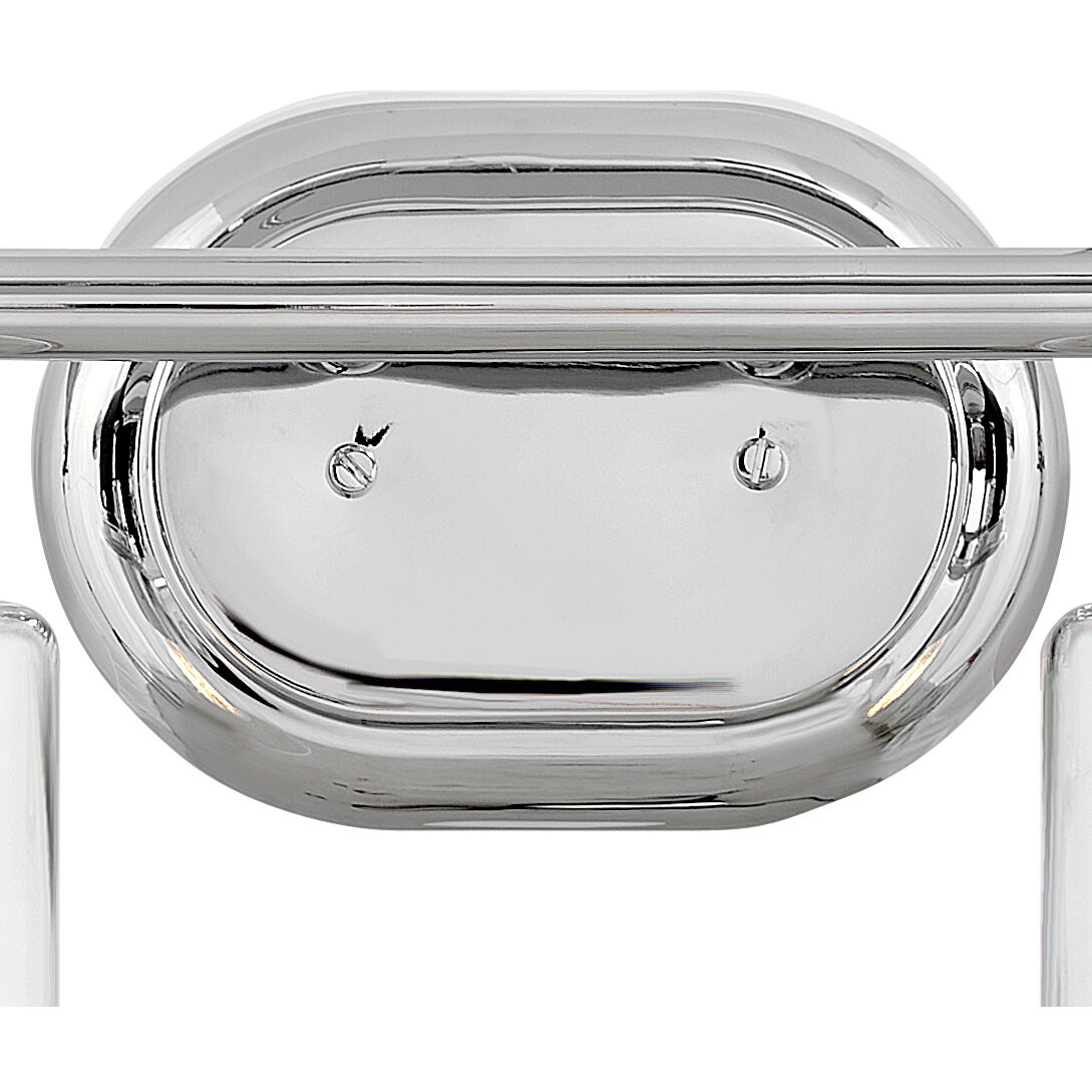 Halstead 2 Light 16 inch Chrome Vanity Light Wall Light