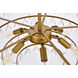 Ella 6 Light 24 inch Brass Pendant Ceiling Light
