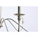 Rohan 6 Light 48 inch Polished Nickel Chandelier Ceiling Light