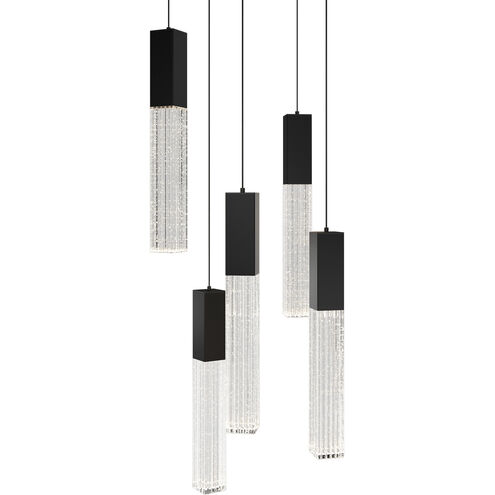 Cinema LED 17 inch Black Indoor Hanging Lighting Ceiling Light