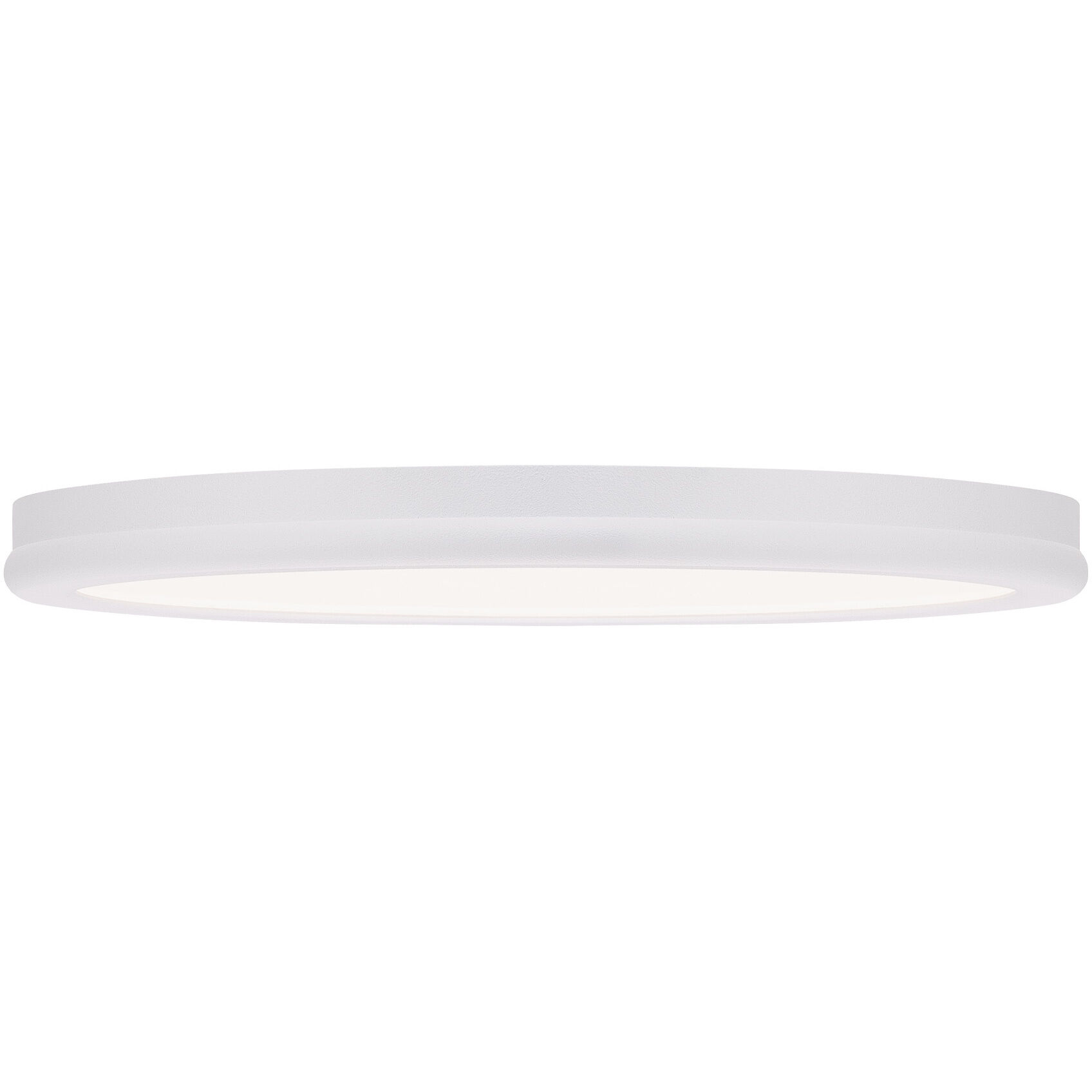 Geos LED 10.25 inch White Flush Mount Ceiling Light in 3000K, dweLED
