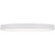 Geos LED 10.25 inch White Flush Mount Ceiling Light in 3000K, dweLED