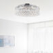 Colosseum 8 Light 20 inch Chrome Flush Mount Ceiling Light