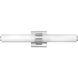 Aiden LED 23 inch Chrome Vanity Light Wall Light, Vertical