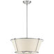 Pulito 21 inch Polished Nickel Convertible Pendant Ceiling Light