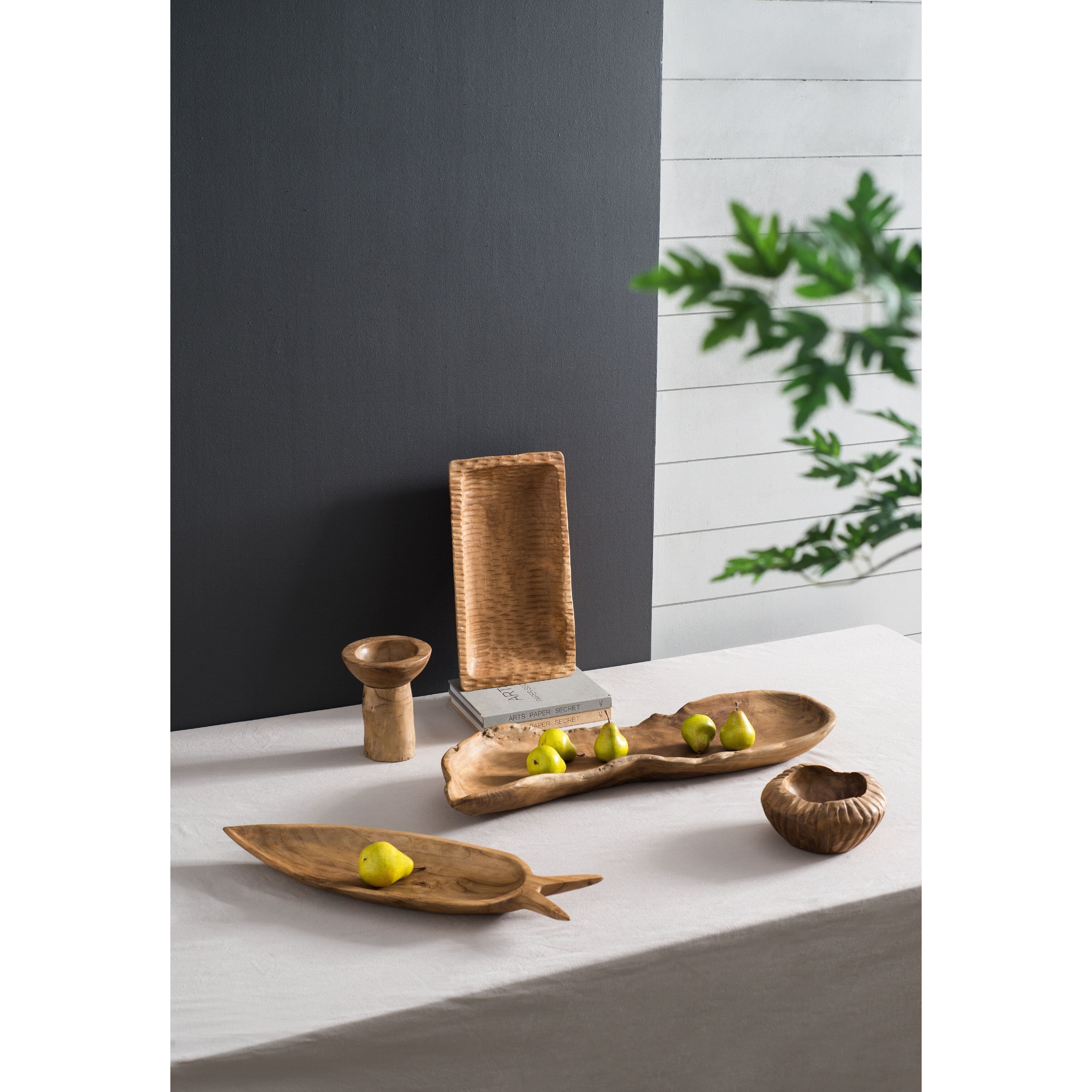 Anita 30.7 X 9.1 inch Brown Decorative Plate