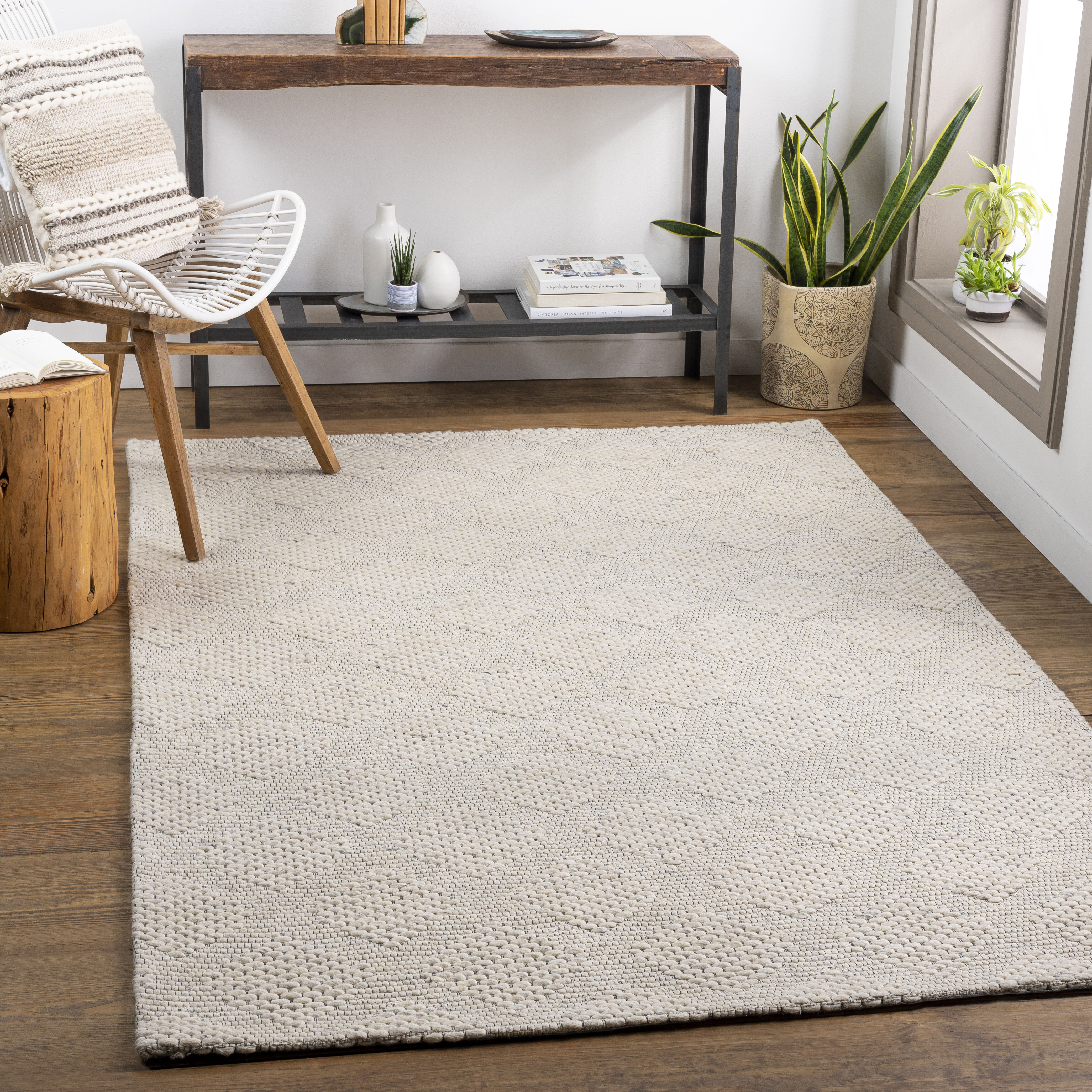 Colarado 144 X 106 inch Ivory Rug in 9 X 12, Rectangle