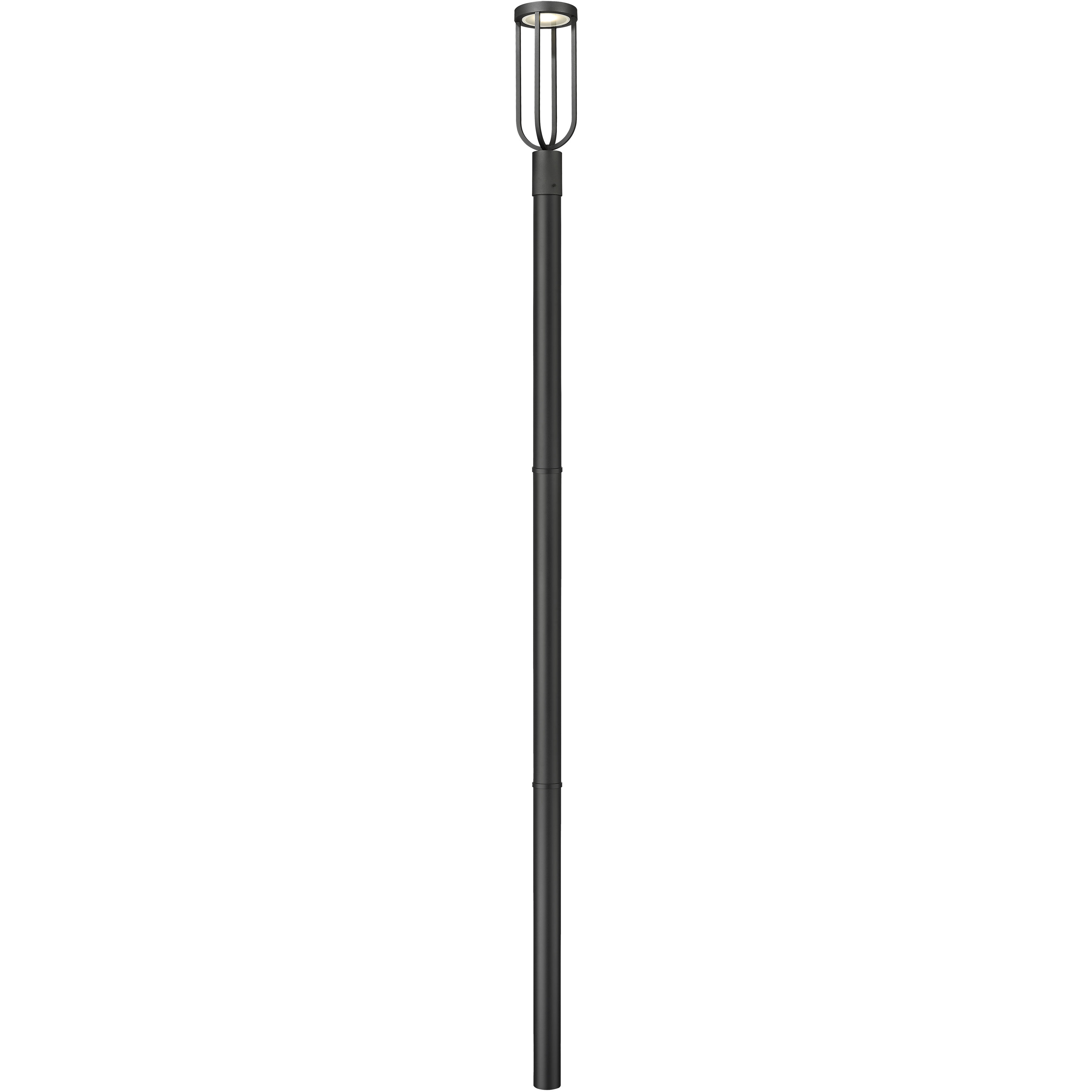 Leland LED 113.25 inch Sand Black Outdoor Post Mounted Fixture