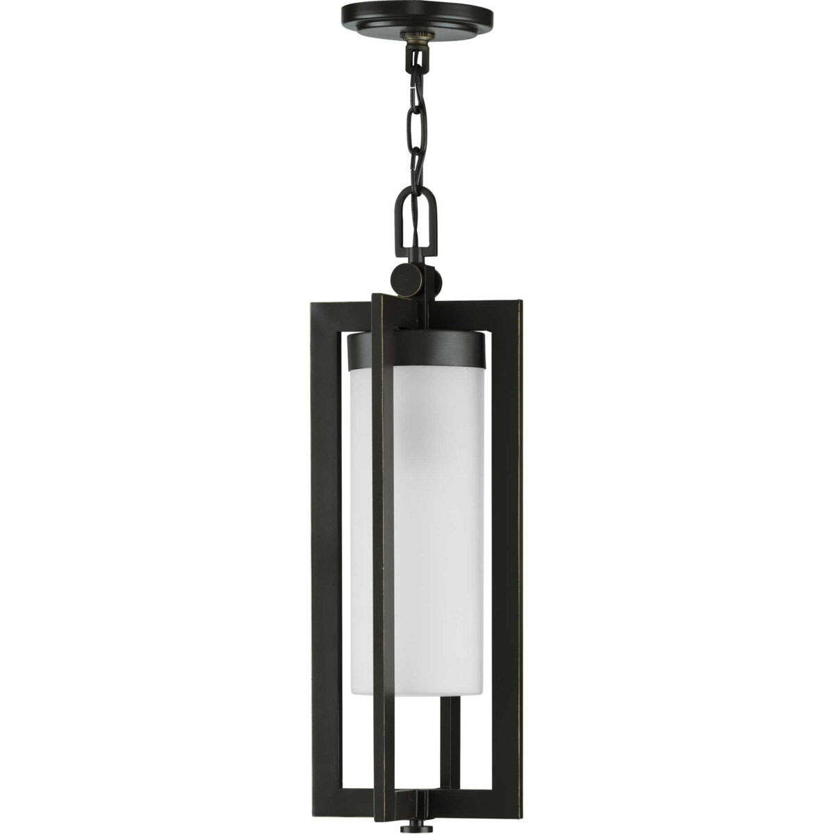 Janssen 1 Light 8 inch Oil Rubbed Bronze Outdoor Hanging Lantern, Design Series