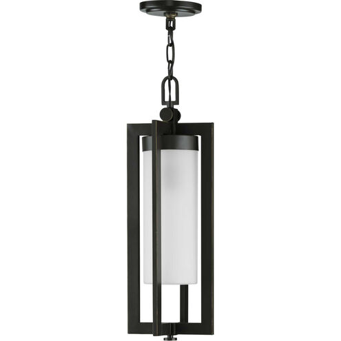 Janssen 1 Light 8 inch Oil Rubbed Bronze Outdoor Hanging Lantern, Design Series