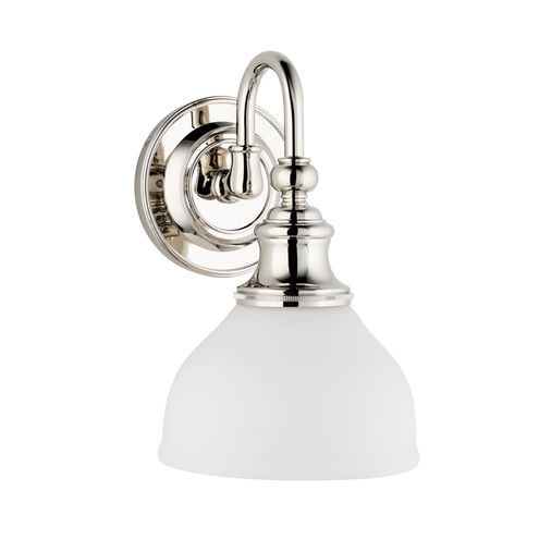 Sutton 1 Light 7 inch Polished Nickel Bath and Vanity Wall Light