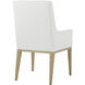 Balboa Coastal Grey Dining Chair, Wooden, Upholstered