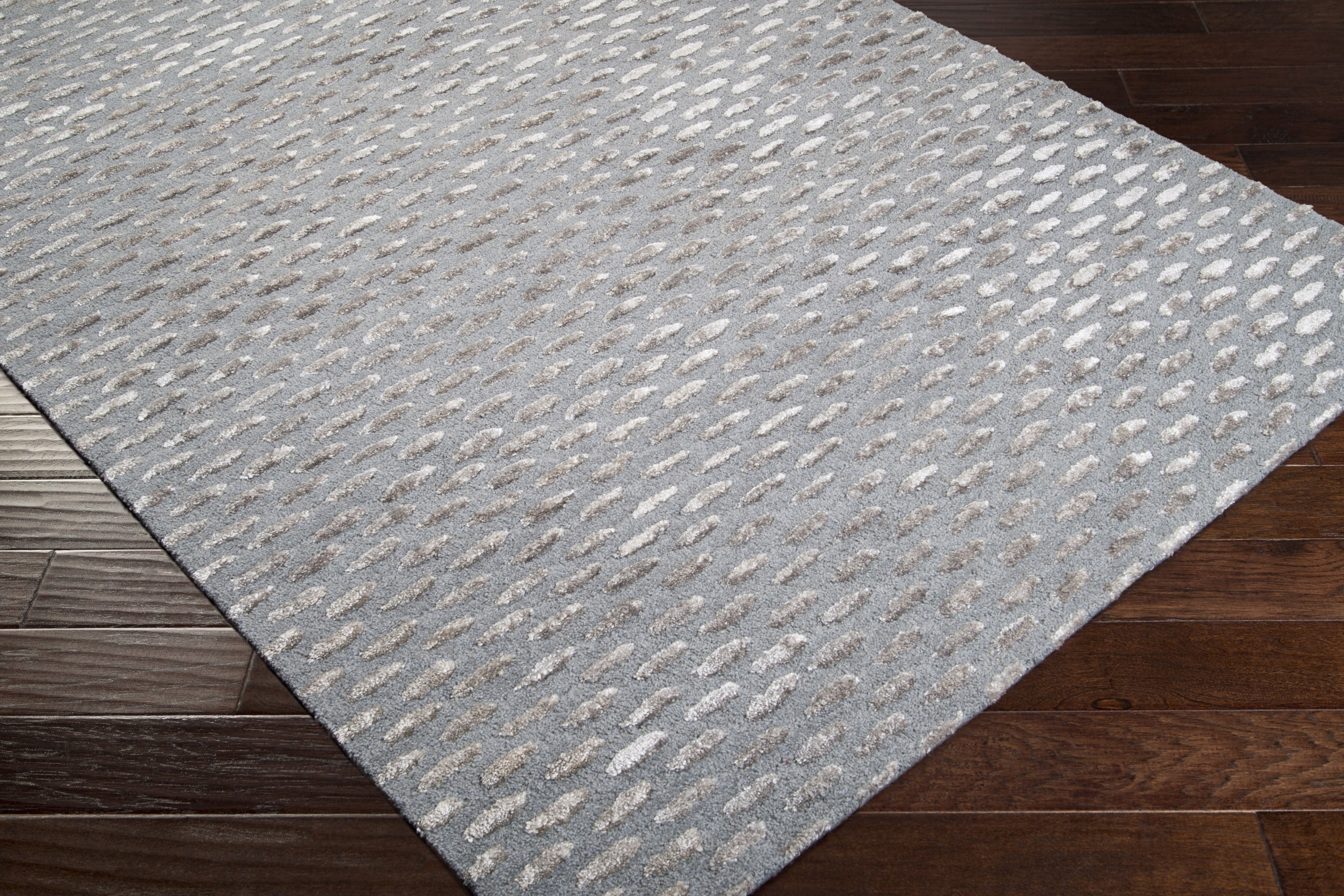 Atlantis 108 X 72 inch Slate Rug in 6 X 9, Rectangle