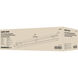 Brentwood LED 3 inch White Linear Strip Ceiling Light