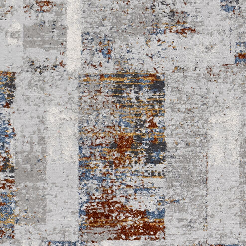 Lustro 108 X 79 inch Brick Red Rug in 7 x 9, Rectangle