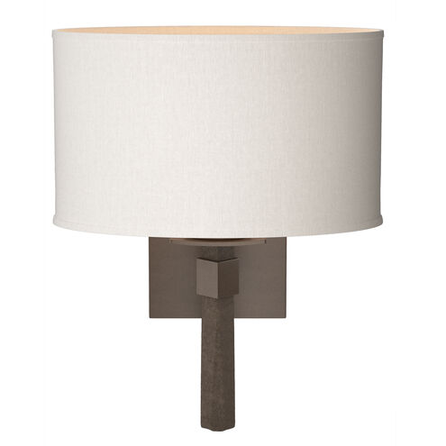 Beacon Hall 1 Light 11 inch Bronze Sconce Wall Light in Flax, Oval