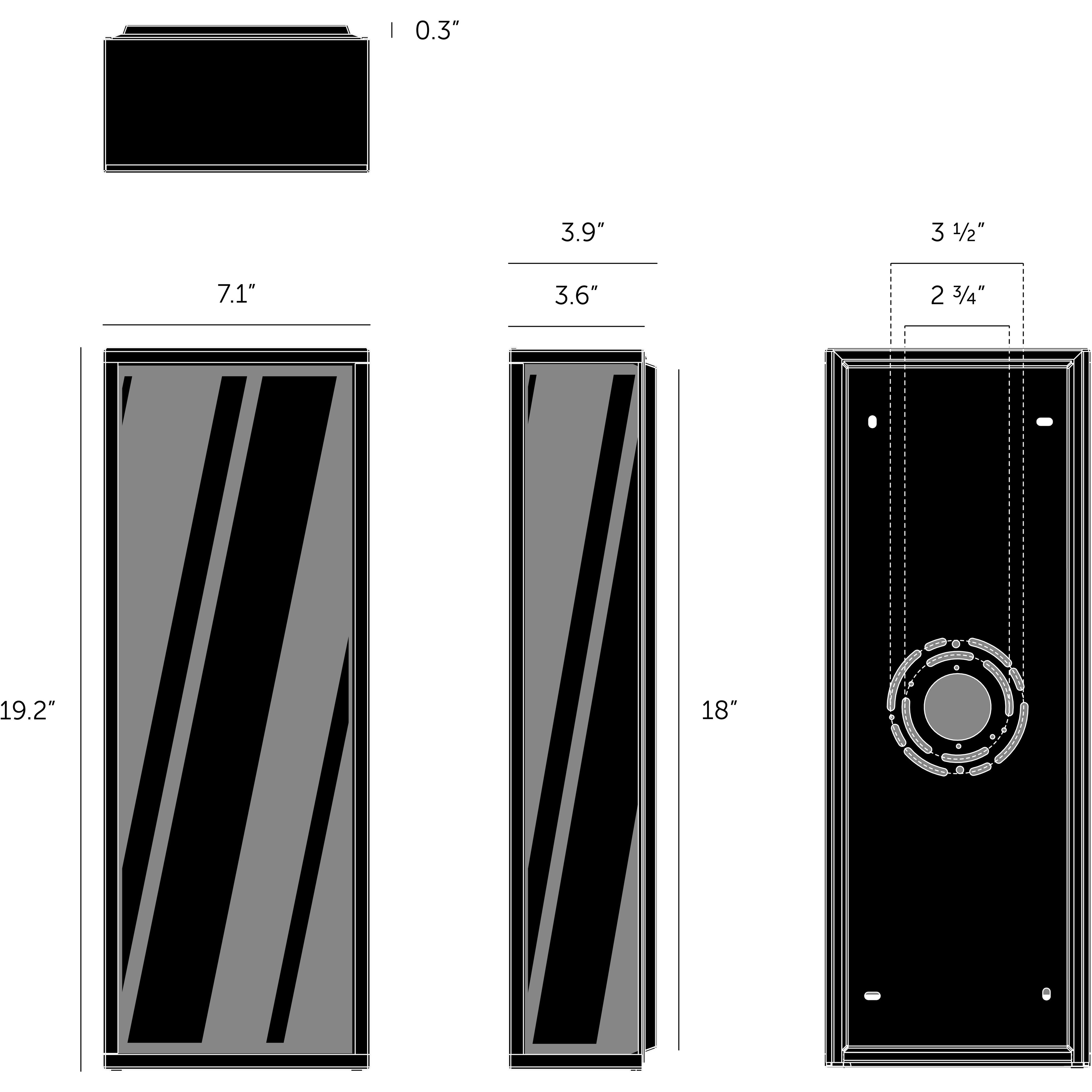 Caged Wet LED 19.21 inch Black / Gun Metal Outdoor Wall Lighting