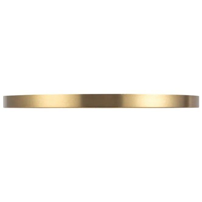 Alora Mood Evelyn 15.13 inch Brushed Gold and Alabaster Flush Mount Ceiling Light