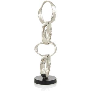 Stacked Rings 23.75 X 6.75 inch Sculpture, Large