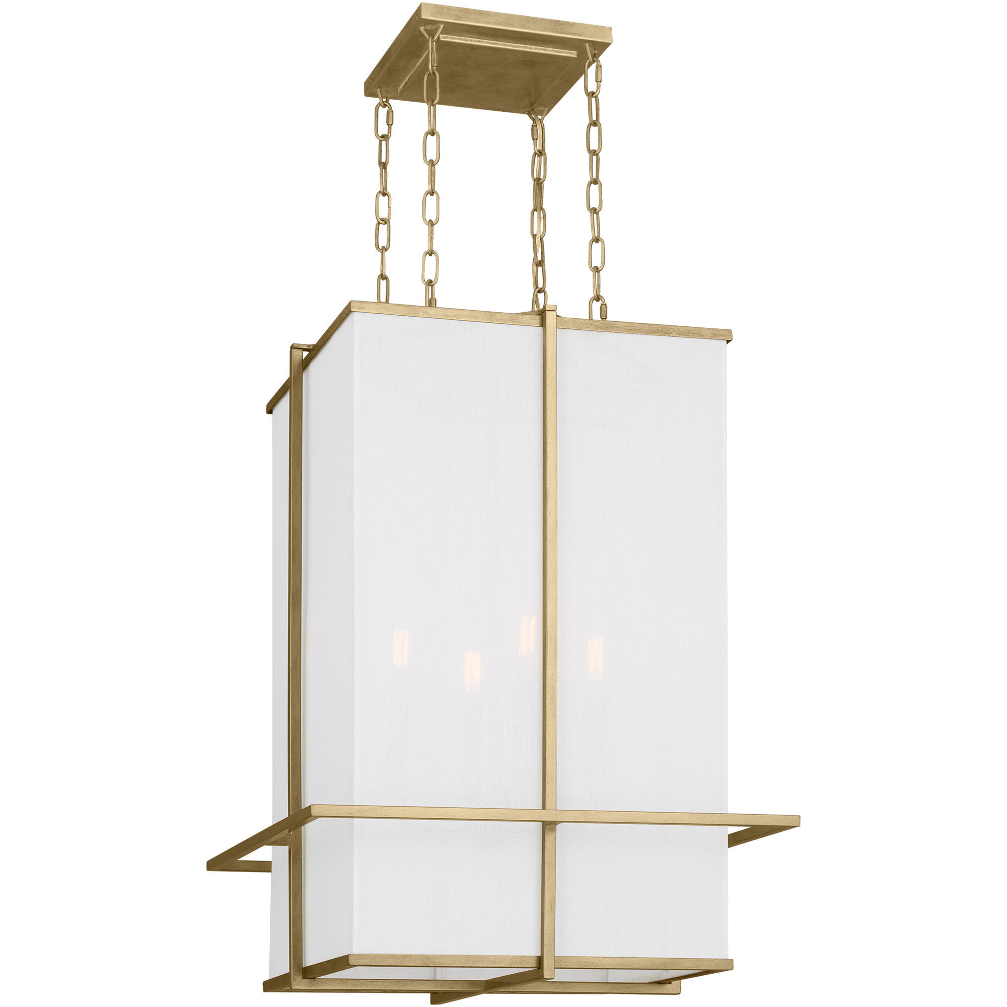 Thom Filicia Dresden Lantern Pendant Ceiling Light in Coastal Gild