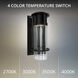 Offshore LED 10.5 inch Black Outdoor Wall Light, dweLED
