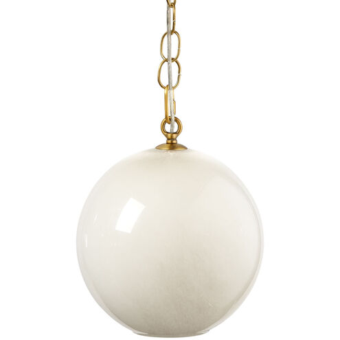 Camber 1 Light 11.5 inch Brass Pendant Ceiling Light