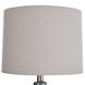 Accent 22 inch 60.00 watt Turquoise Table Lamp Portable Light
