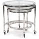 Carter Silver Bar Cart