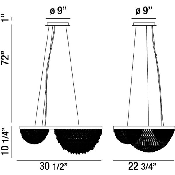 Mondo 10 Light 23 inch Antique Gold Chandelier Ceiling Light