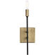 Bodie 1 Light 5 inch Havana Gold and Carbon Sconce Wall Light