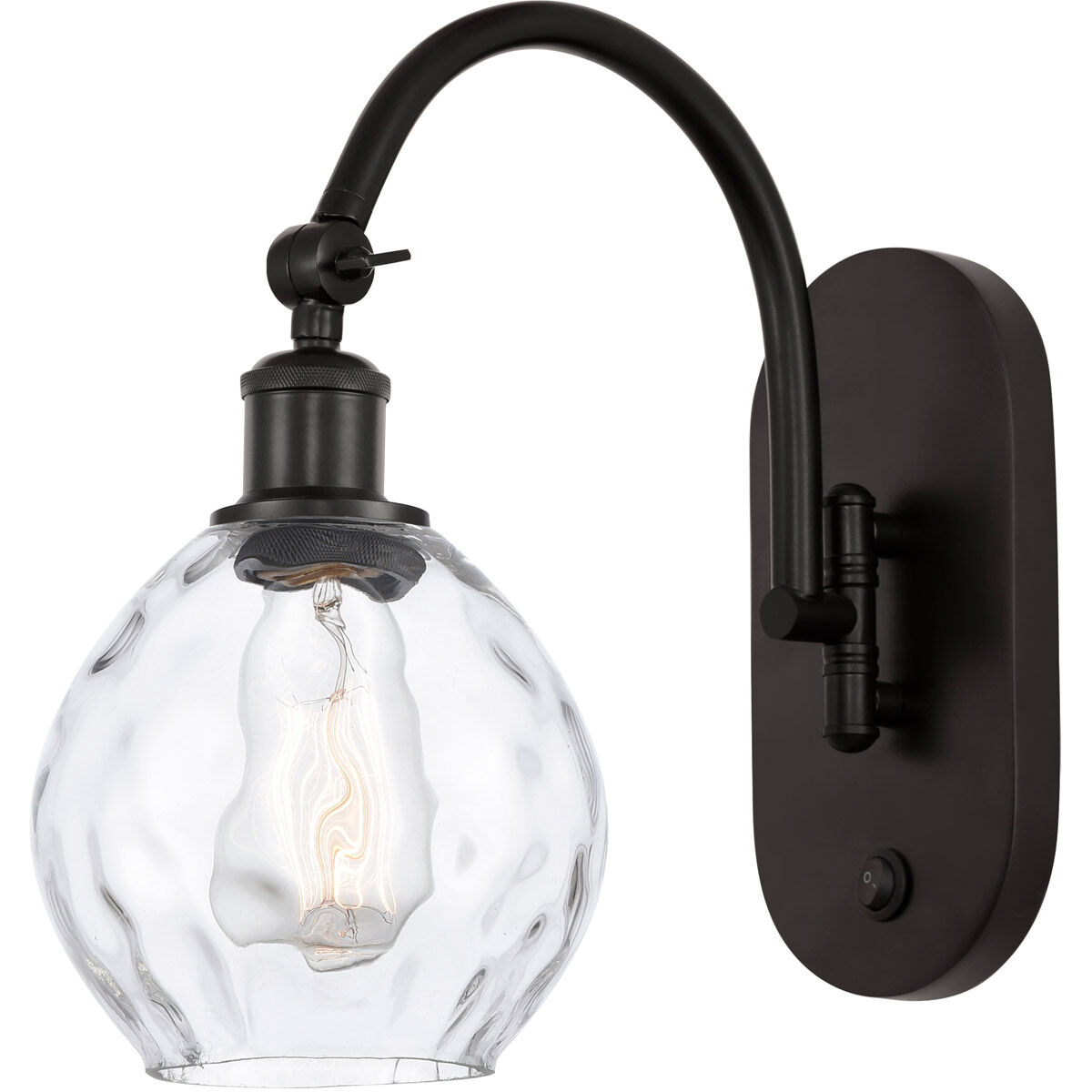 Ballston Waverly 1 Light 6 inch Oil Rubbed Bronze Sconce Wall Light