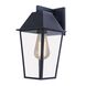 Winchester 1 Light 12 inch Black Outdoor Wall Light