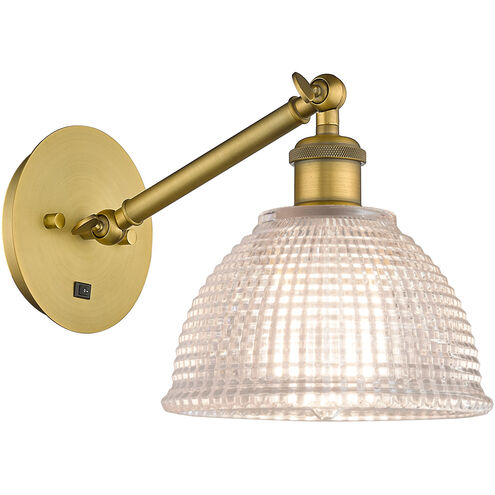 Ballston Arietta LED 8 inch Brushed Brass Sconce Wall Light