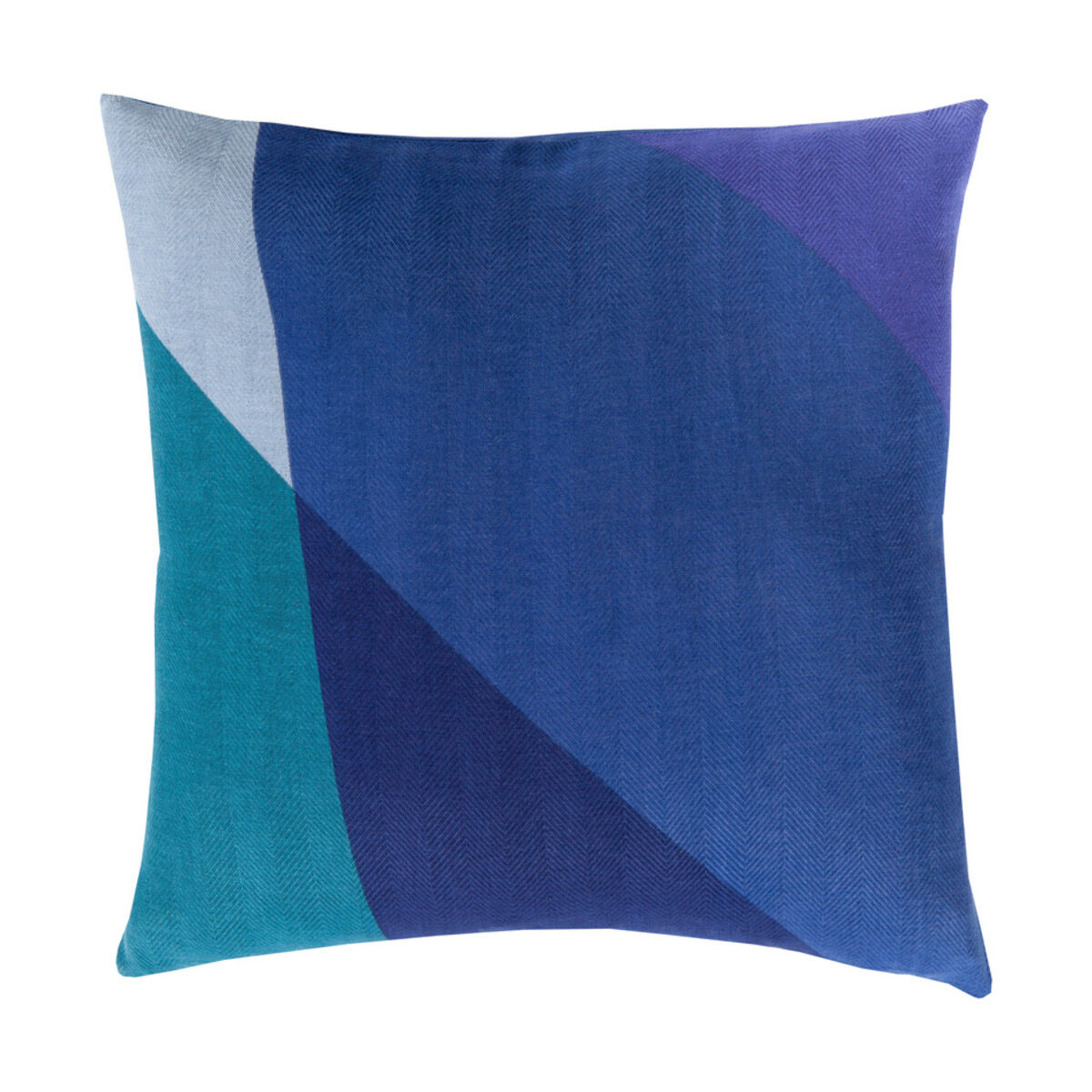 Teori 22 X 22 inch Dark Blue/Navy/Teal/Denim Pillow Kit
