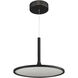 Salm 17.25 inch Black Pendant/Chandelier Ceiling Light
